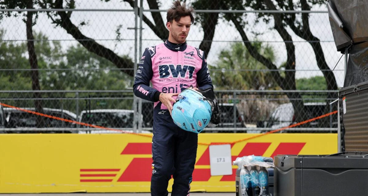 Alpine : fin de série pour Pierre Gasly qui réagit après son tonneau spectaculaire à Miami