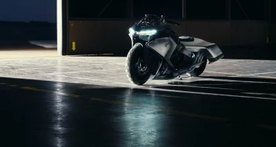 BMW Vison K18, la moto inspirée du Concorde se dévoile à la Villa d'Este
