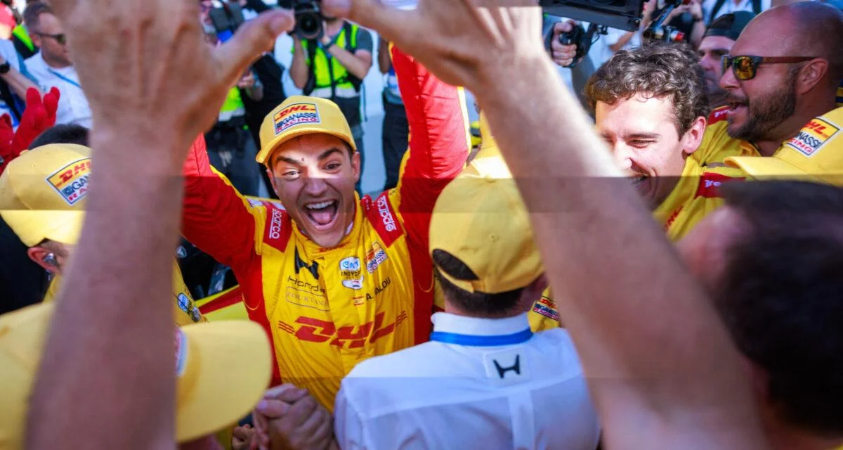 Indy 2026 : une arrivée complètement folle offre la victoire à Rosenqvist avec le plus petit l'écart de l'histoire