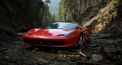 Une Ferrari abandonnée dans un fossé : le conducteur retrouvé ne donne aucune explication...