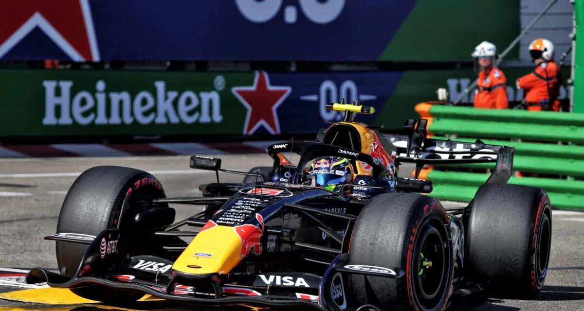 Red Bull : Crash, confiance perdue, EL2 à la poubelle… et quand même 5e , Hadjar raconte son début de week-end de dingue à Monaco