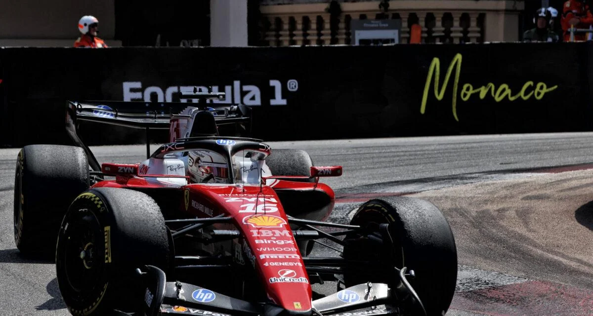 GP de Monaco : terrible pour Leclerc dans le mur à la relance, drapeau rouge à 10 tours de la fin, un Français virtuellement sur le podium !