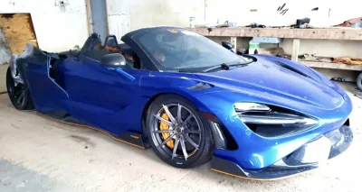 Cette McLaren 765LT incendiée attire quand même les enchères