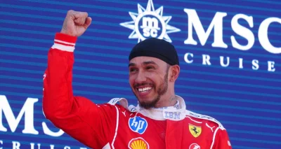 Ferrari : les mots extrêmement émouvants de Lewis Hamilton après son premier succès avec la Scuderia