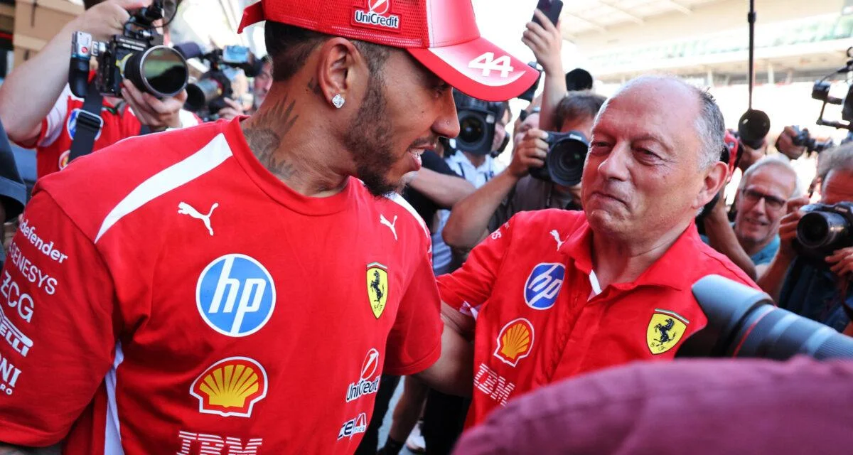 Ferrari : Vasseur assure qu'Hamilton aurait gagné à Barcelone, même sans une donnée importante apparue en fin de course