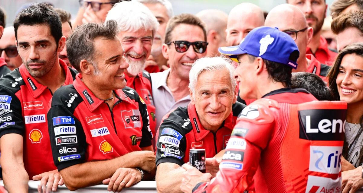 Ducati : les propos de Tardozzi qui pourraient augurer d'un cauchemar pour Aprilia concernant Márquez