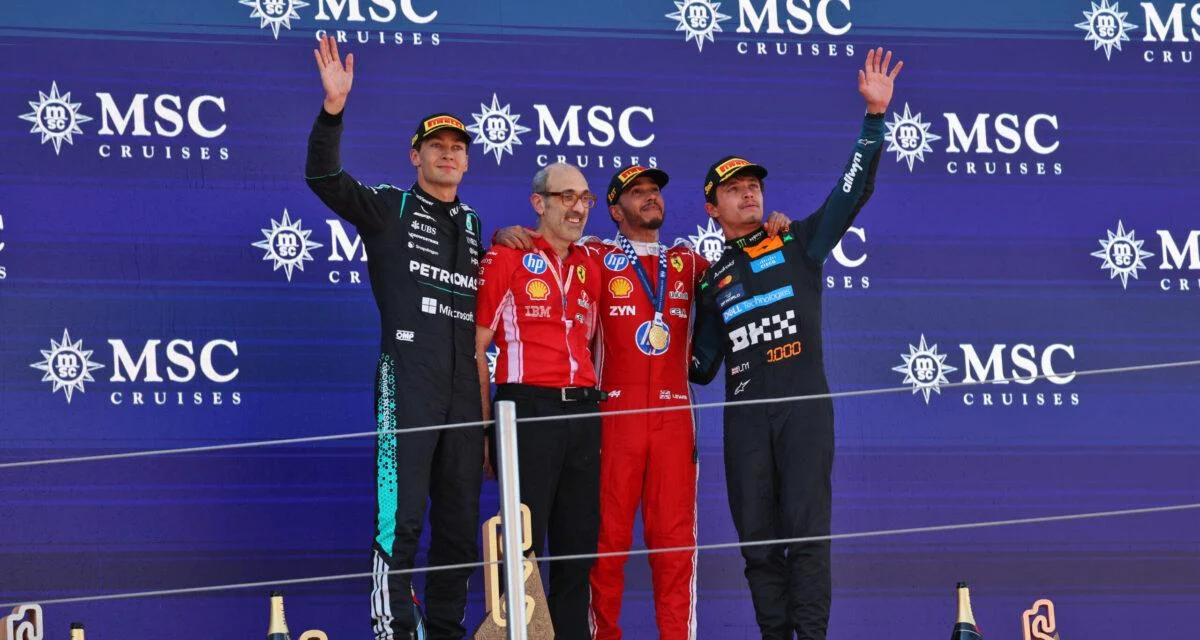 F1 : le podium de Barcelone nous a offert un scénario jamais vu depuis 43 ans !