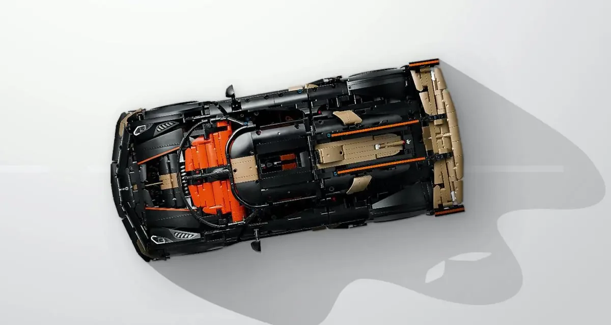 Lego Technic Koenigsegg Sadair’s Spear : on l'a vue de près, avant sa sortie