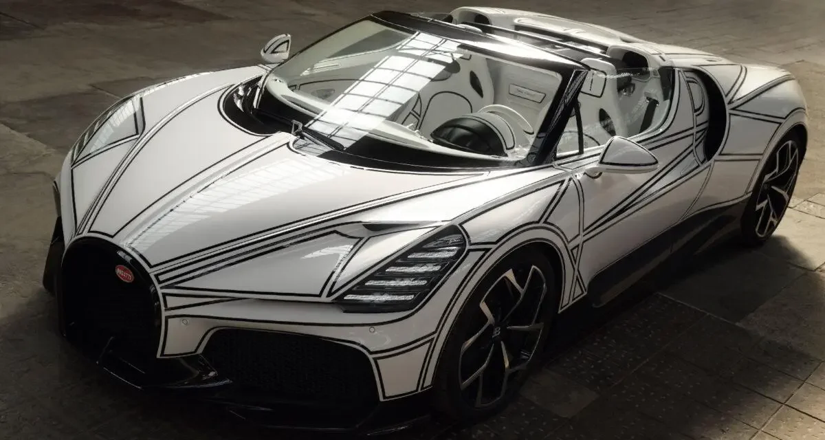 Nouvelle Bugatti W16 Mistral Blanc Eternel : un éléphant dans un magasin de porcelaine
