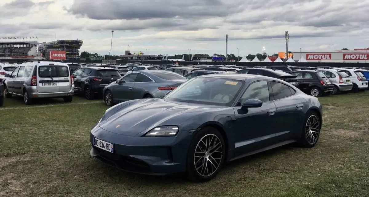 Essai Porsche Taycan 4 : retour en course