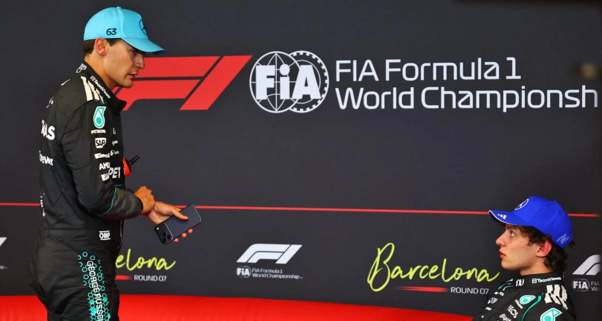 Mercedes : l'aveu de George Russell face à Kimi Antonelli et sa domination