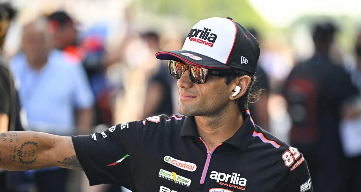 Aprilia : le message de Jorge Martin avant son départ chez Yamaha