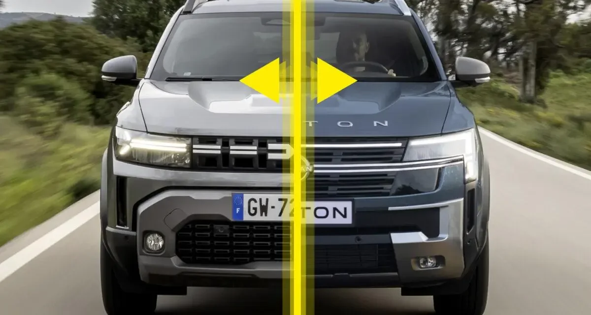 Dacia Duster : faites glisser votre curseur de gauche à droite pour découvrir son nouveau clone badgé Nissan