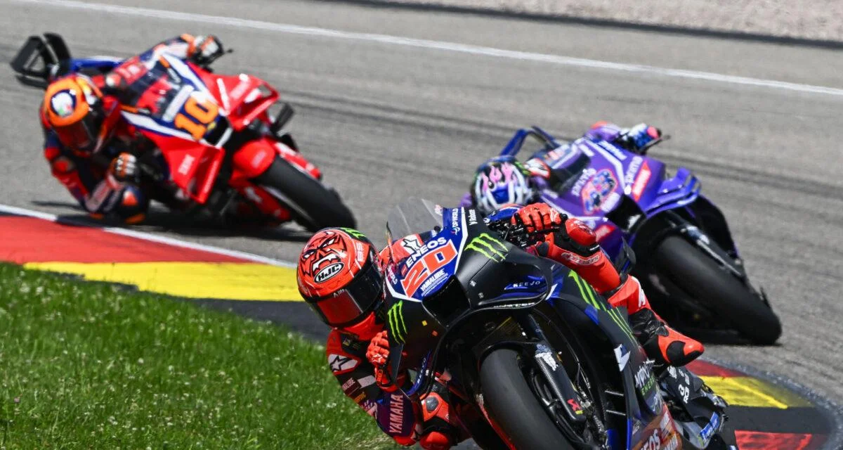 GP d'Allemagne : Quartararo dépasse ses objectifs malgré une Yamaha limitée