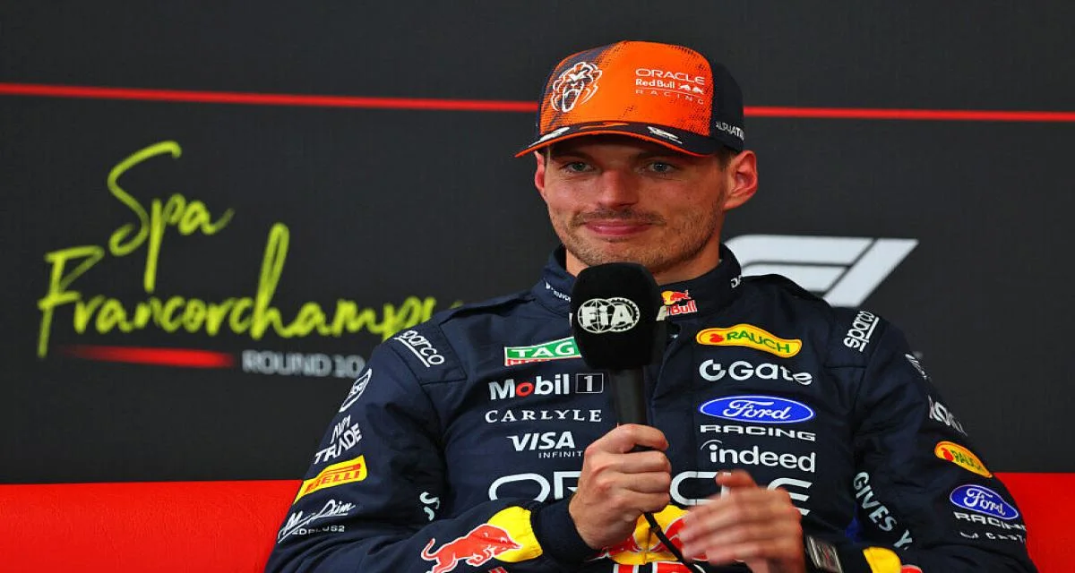 GP de Belgique : « Sans son aspiration, nous aurions été sixièmes », Verstappen remercie Hadjar après les qualifications à Spa