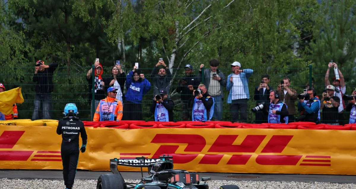 Grand Prix de Belgique : un premier tour mouvementé marqué par la sortie de Russell