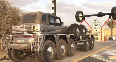 La collection automobile la plus folle du monde : des voitures géantes et totalement uniques