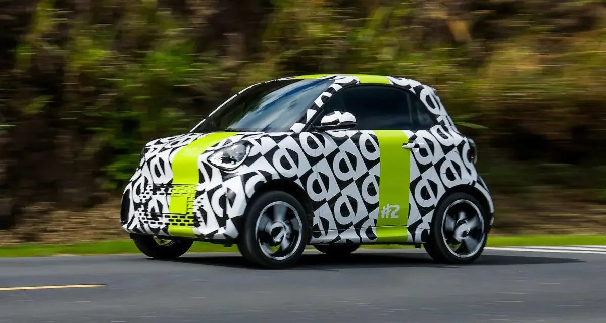 Smart #2 : les premières images de la version définitive avant sa présentation à Paris