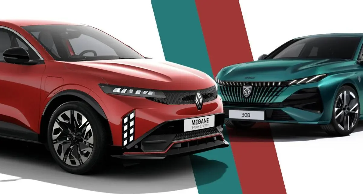 Nouvelle Renault Mégane vs Peugeot 308 : premier match entre les reines des berlines compactes