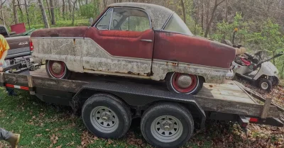 Cette Nash Metropolitan de 1960 restée garée pendant 30 ans retrouve une seconde vie