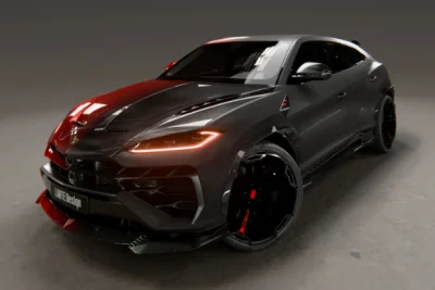Passé entre les mains de Larte, ce Lamborghini Urus SE se pare de fibre de carbone bicolore
