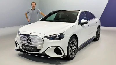 À bord de la nouvelle Mercedes Classe C 100% électrique