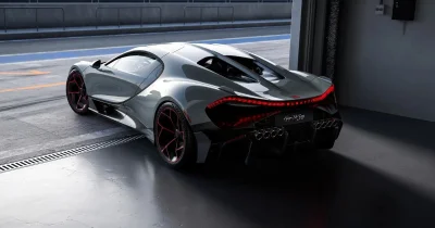 La Bugatti Tourbillon Équipe Pur Sang affiche 8 sorties d'échappement et 1 800 ch