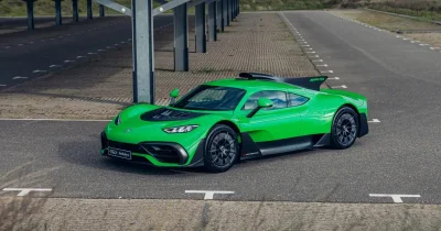 Mercedes-AMG One : une hypercar verte avec 185 km à 3 millions aux enchères