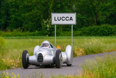 Audi recrée l'Auto Union Lucca, l'ancienne voiture de course la plus rapide au monde en 1935