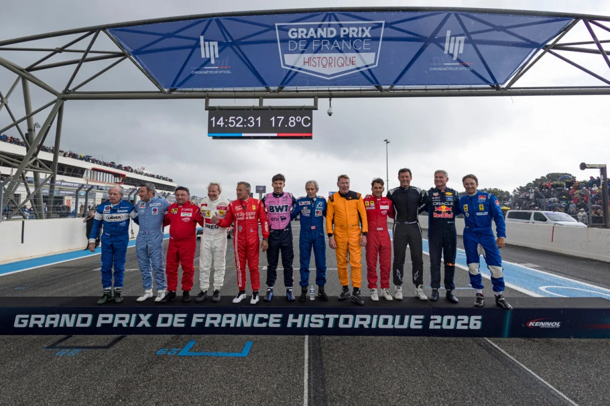Entre légendes de la F1 et pilotes français actuels, le Castellet a offert un week-end hors du temps