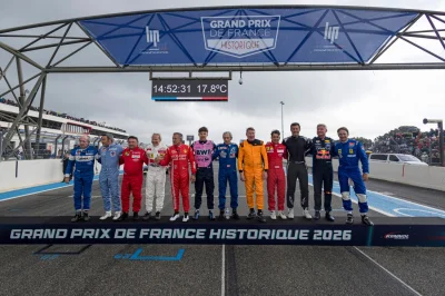 Entre légendes de la F1 et pilotes français actuels, le Castellet a offert un week-end hors du temps