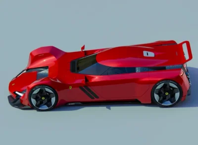 Un designer imagine la Ferrari SC250, la 250 GTO poussée à l'extrême au niveau de son développement aérodynamique