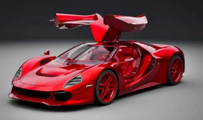 Italie : À Villa d'Este, Capricorn présente la 01 Zagato Tutto Rosso, une hypercar unique avec boîte de vitesses manuelle
