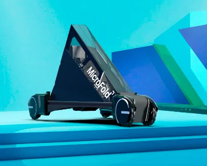 Ce véhicule pliable a pour but de réduire les embouteillages et se garer facilement, mais il ne devrait jamais voir le jour