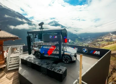 BMW transforme un XM en scène de DJ