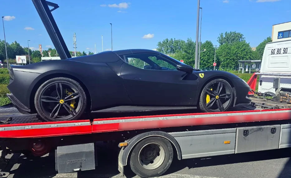 Marne : Flashée à 188 km/h au lieu de 90 km/h, la Ferrari est saisie