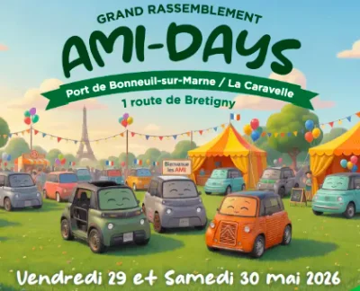 Val-de-Marne : Ce festival met la Citroën Ami et la Fiat Topolino à l'honneur ce week-end