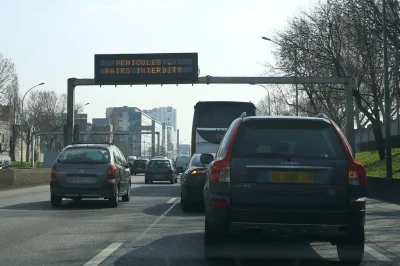 Attention aux bouchons en Île-de-France : la circulation différenciée mise en place dès aujourd'hui