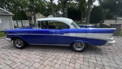 New Jersey : Ils héritent d'une 1957 Chevrolet Bel Air mais la laissent au garage, elle est en vente