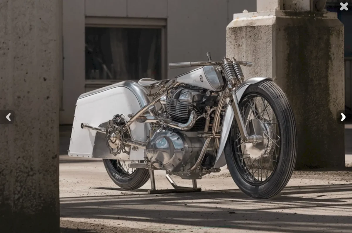 Animus One : La moto Royal Enfield transformée en légende des années 1920