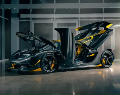 Canada : La première Koenigsegg Jesko a été livrée dans le pays, en jaune et noir