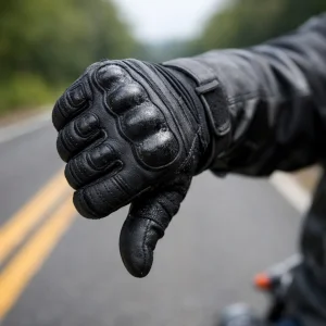 Vous avez déjà vu un motard tendre le pouce vers le bas ? Voici ce que cela veut dire