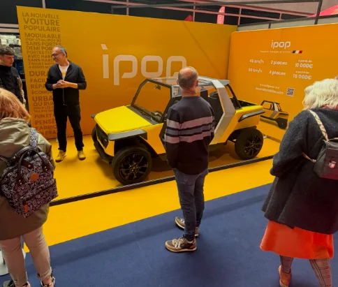 Cette microvoiture made in France a été fabriquée par l'Agence automobilière