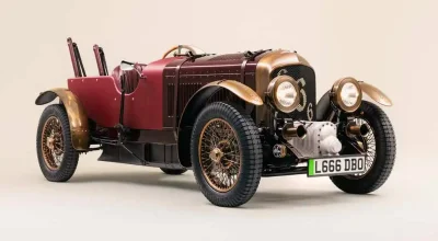 Cette Bentley Blower Jnr unique a été créée sur mesure pour Jason Momoa et contient plus de 100 composants spéciaux