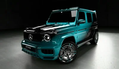 LARTE s'inspire des couleurs de la F1 pour transformer ce Mercedes Classe G à 90.000 euros