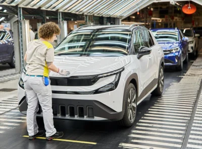 Après l'ID. Polo et la Raval, le groupe Volkswagen lance la production du nouveau Skoda Epiq