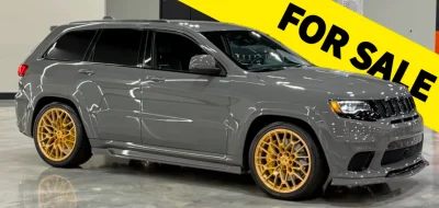 États-Unis : Avec 8000 km au compteur, ce Jeep Cherokee Trackhawk est en vente entre 55.000 et 78.000 euros