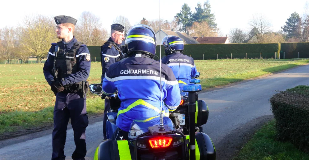 Motards et gendarmes réunis autour d'une même passion : une rencontre pas comme les autres