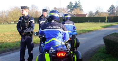 Motards et gendarmes réunis autour d'une même passion : une rencontre pas comme les autres