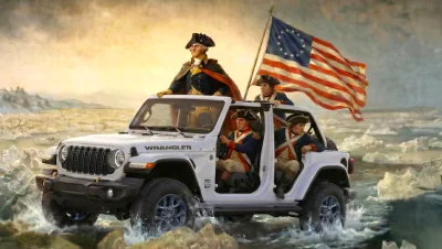 Si les États-Unis remportent la Coupe du monde, Jeep offre un Jeep SUV Wrangler à tous les George Washington